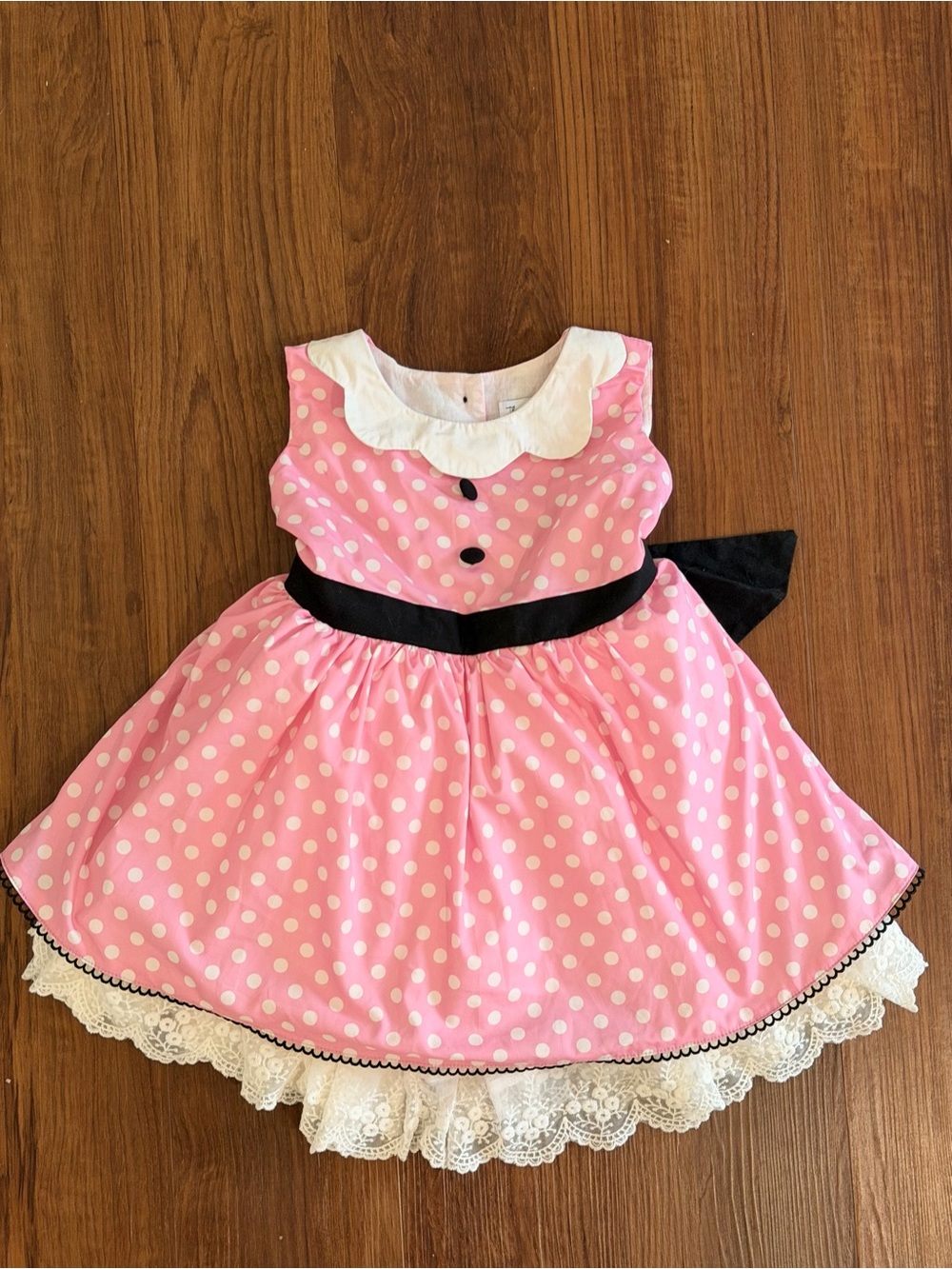 Three by the Sea Minnie Mouse inspired “believe in magic” dress